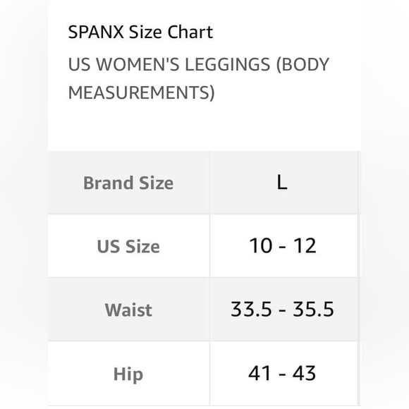 Black camo Spanx leggings NWOT - Picture 6 of 8